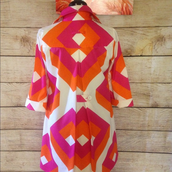 HP ⭐️⭐️⭐️⭐️Y2K Diane Von Furstenbeg Graphic Sheath Dress - Picture 2 of 4